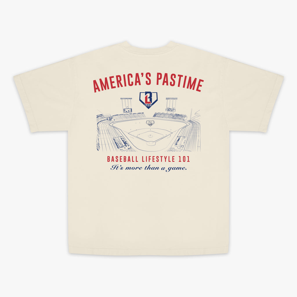 Stadium Youth Relaxed Tee - Bone