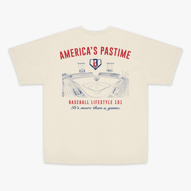 Stadium Youth Relaxed Tee - Bone
