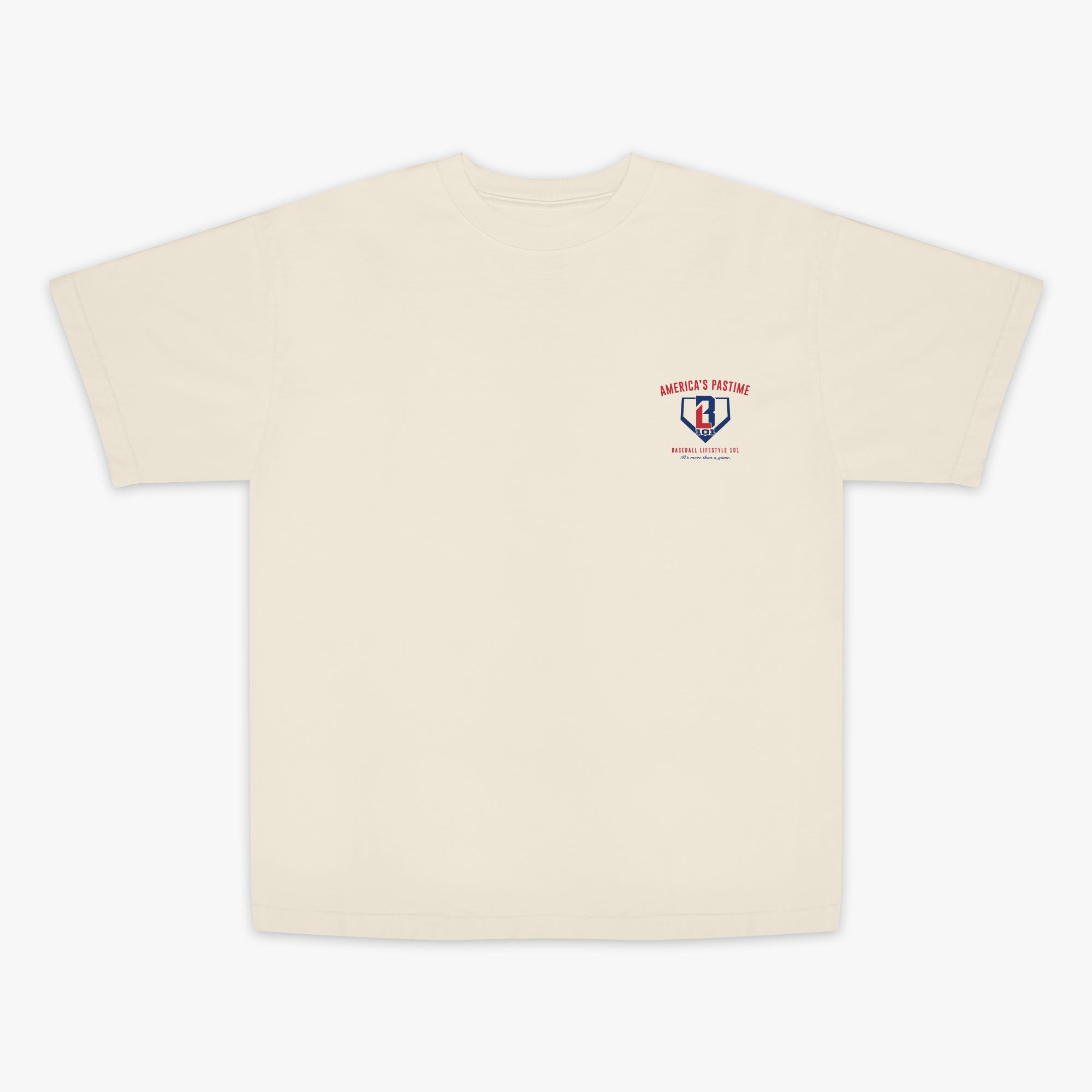 Stadium Relaxed Tee - Bone - Baseball Lifestyle 101