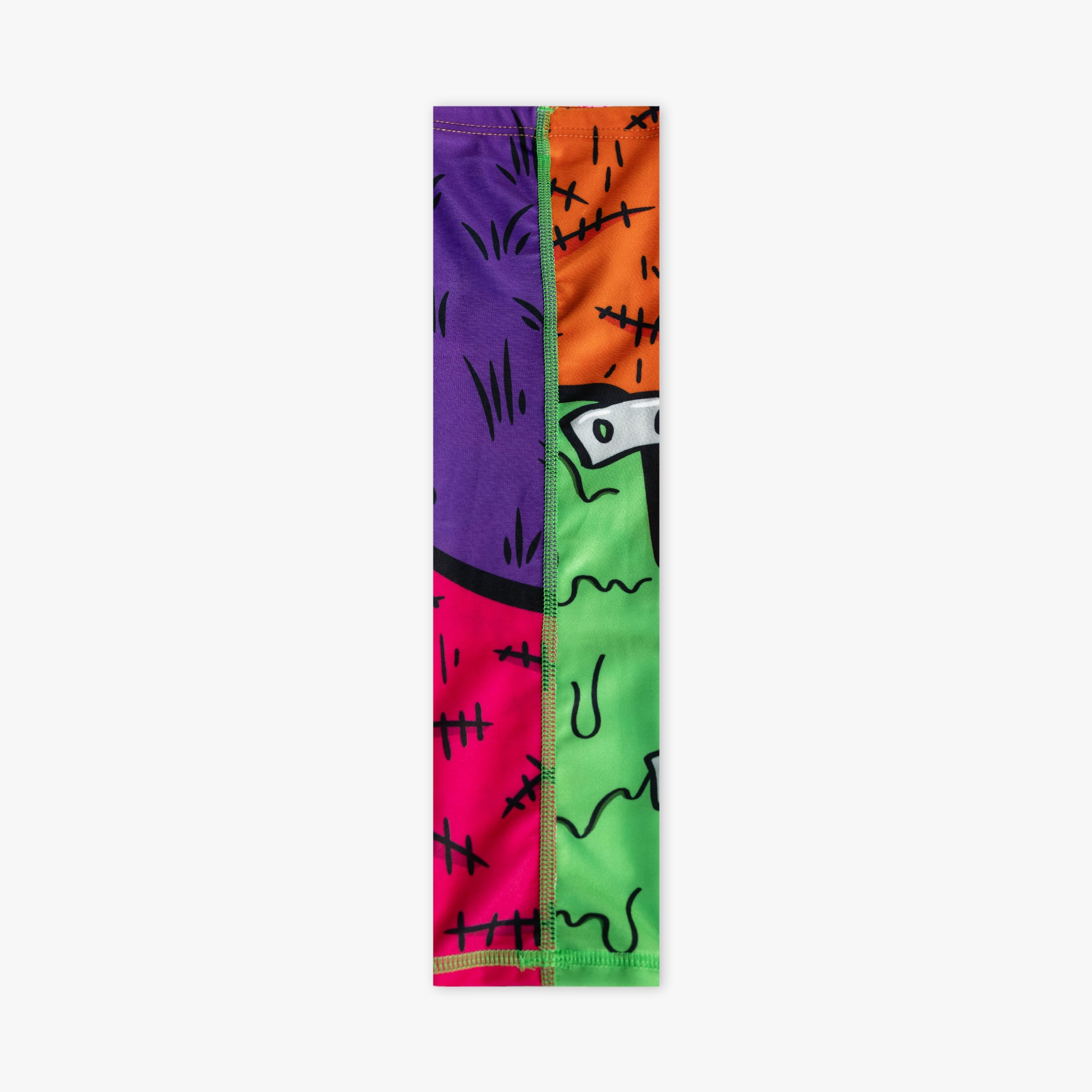 Multi-Color armsleeve with "Stitched For The Show" design