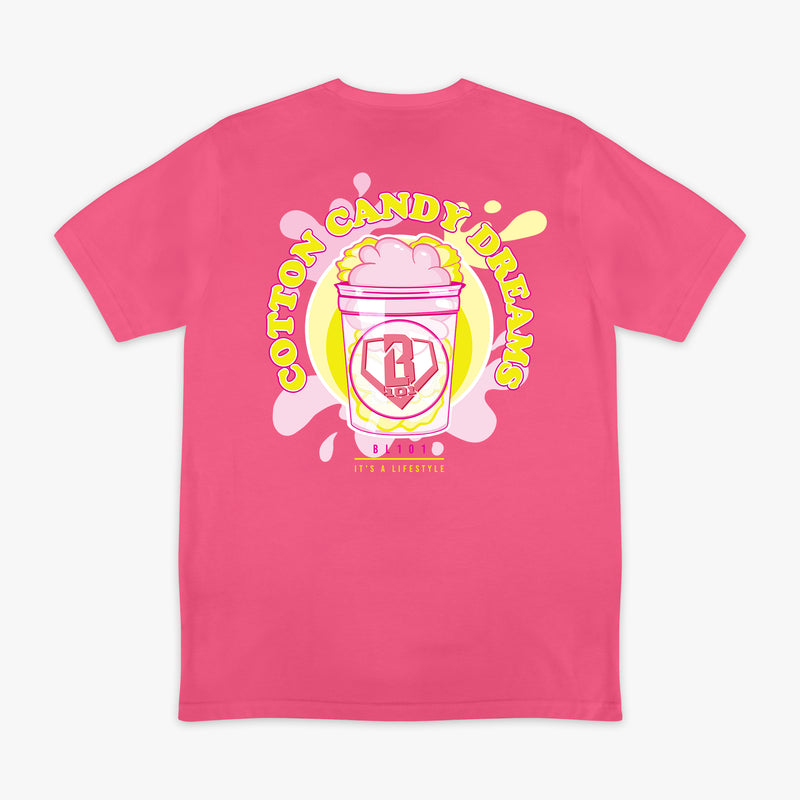 Sweet Spot Pink Lemonade graphic tee — back view