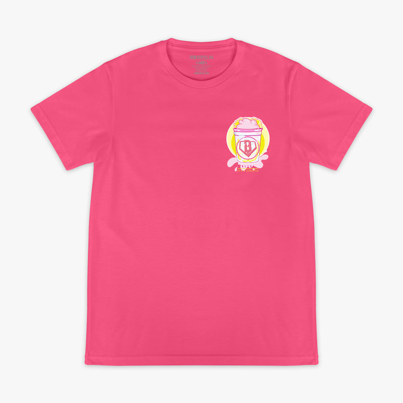 Sweet Spot Pink Lemonade graphic tee — front view