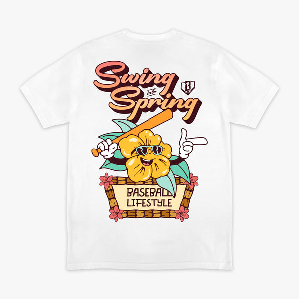 Swing Into Spring Tee - Baseball Lifestyle 101