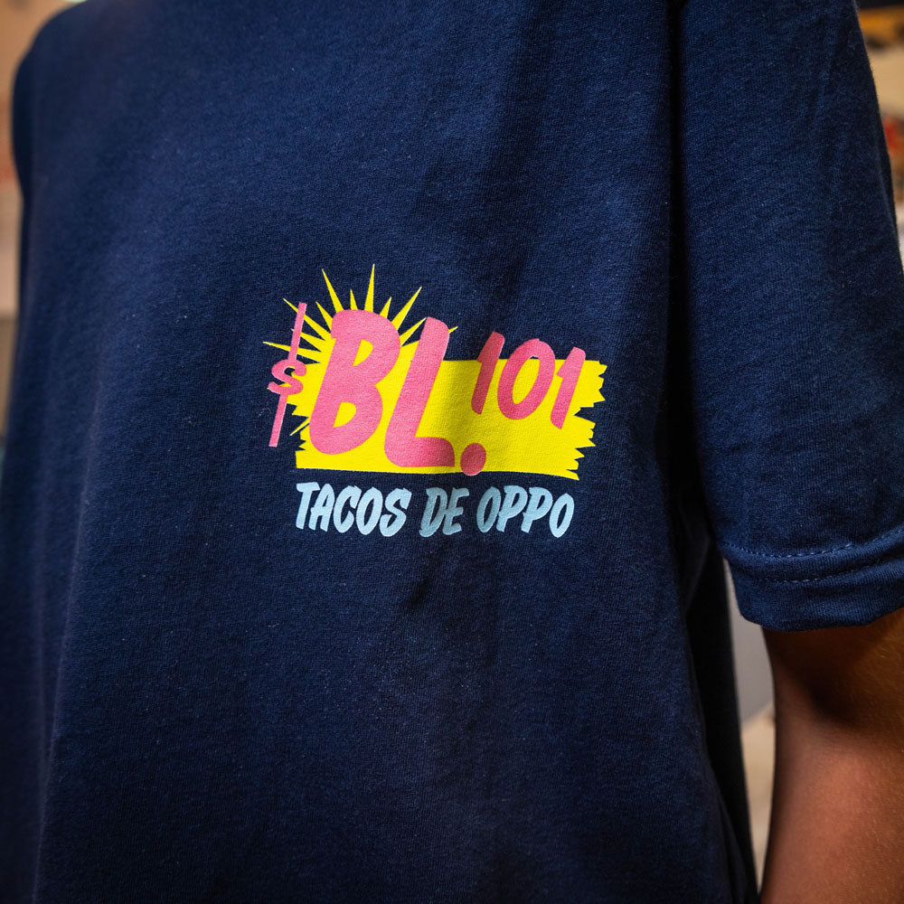 Taco Youth Tee - Navy - Baseball Lifestyle 101