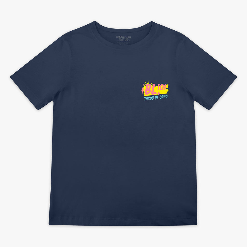 Taco Youth Tee - Navy