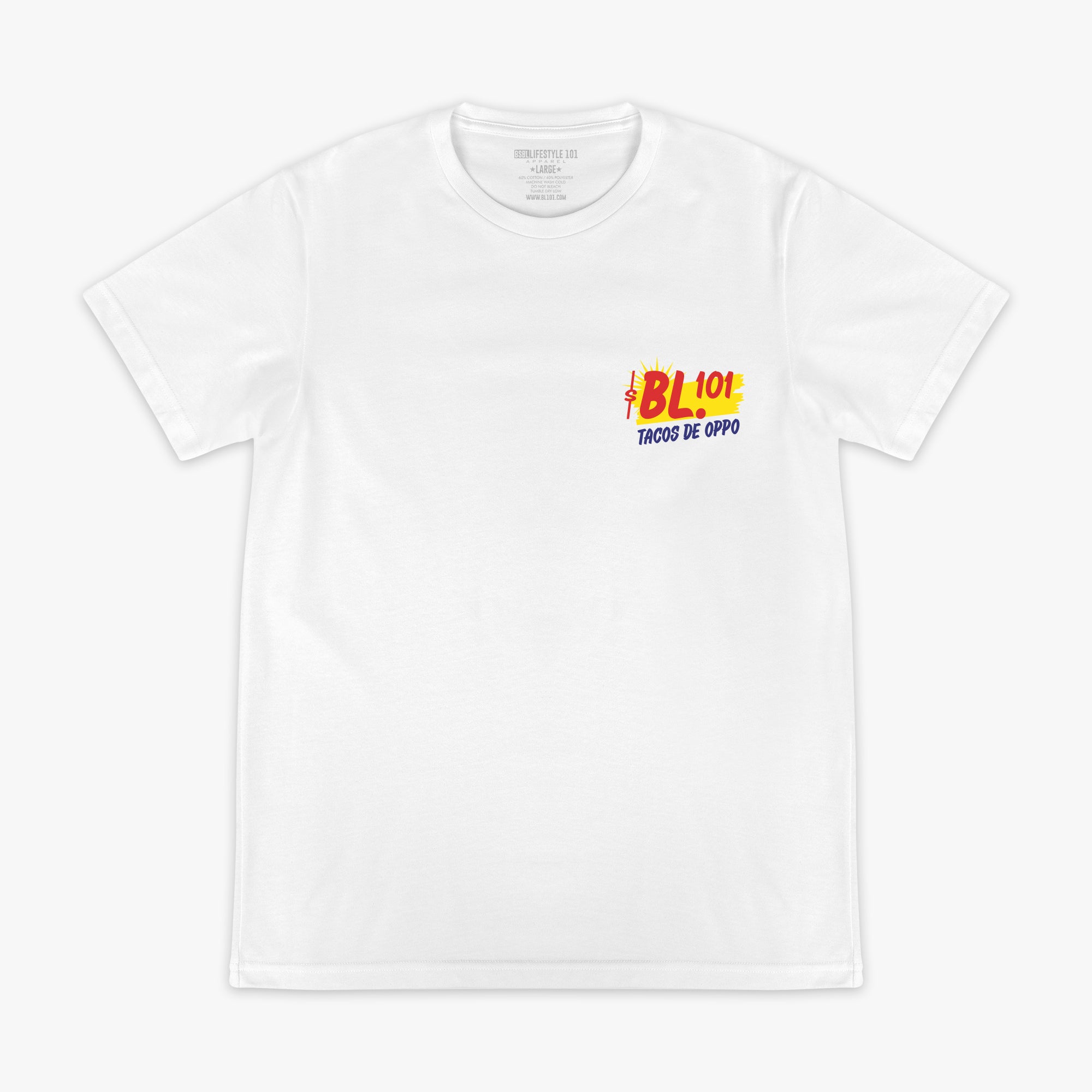 Taco Tee - White – Baseball Lifestyle 101