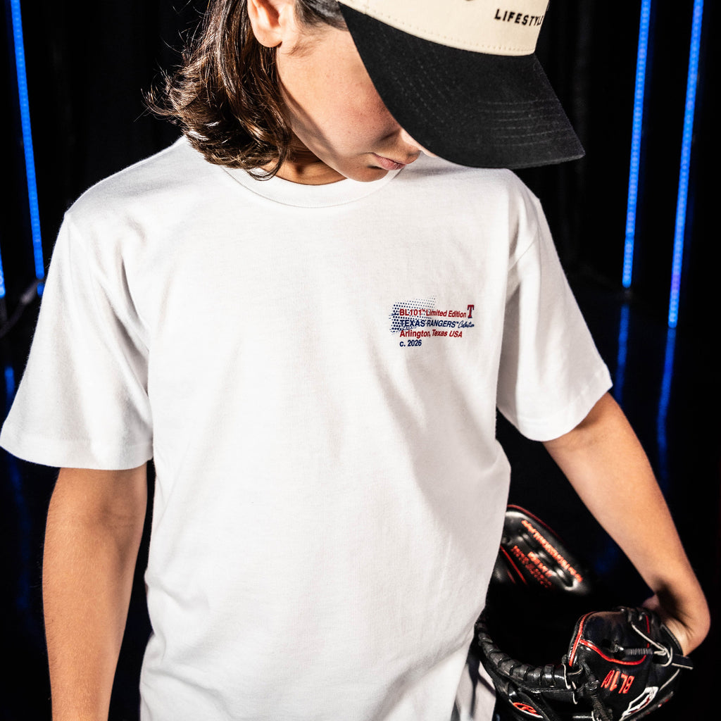 Texas Rangers Drip Youth Tee