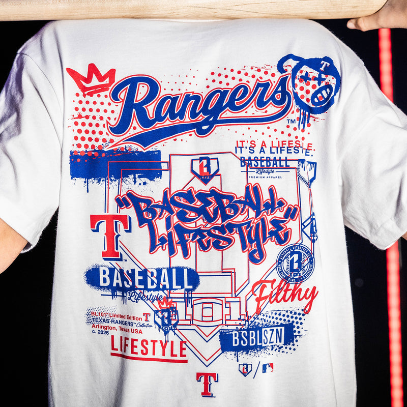 Texas Rangers Drip Tee
