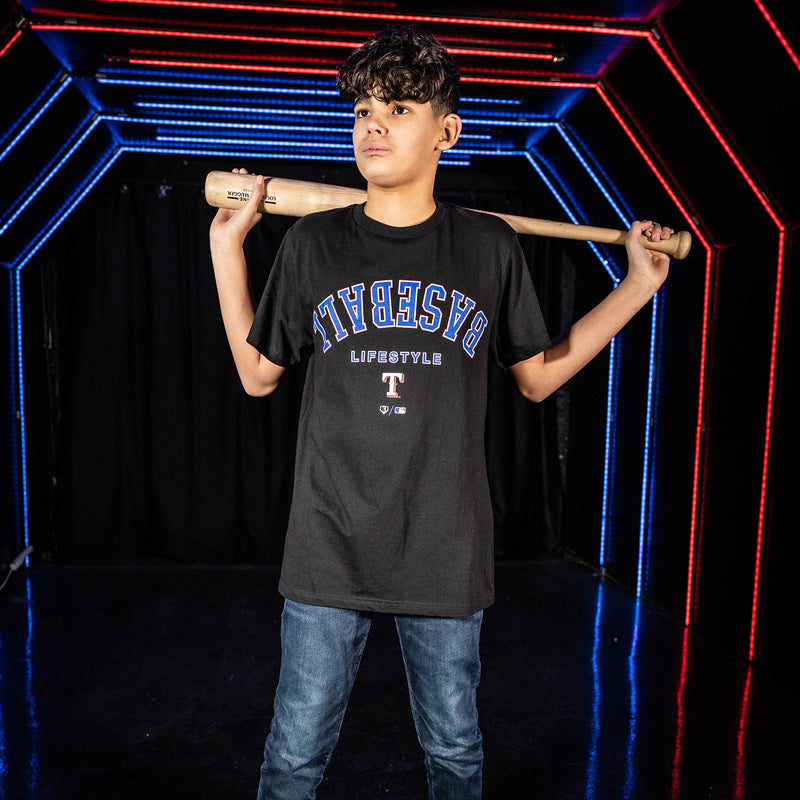 Texas Rangers Upside Down Youth Tee