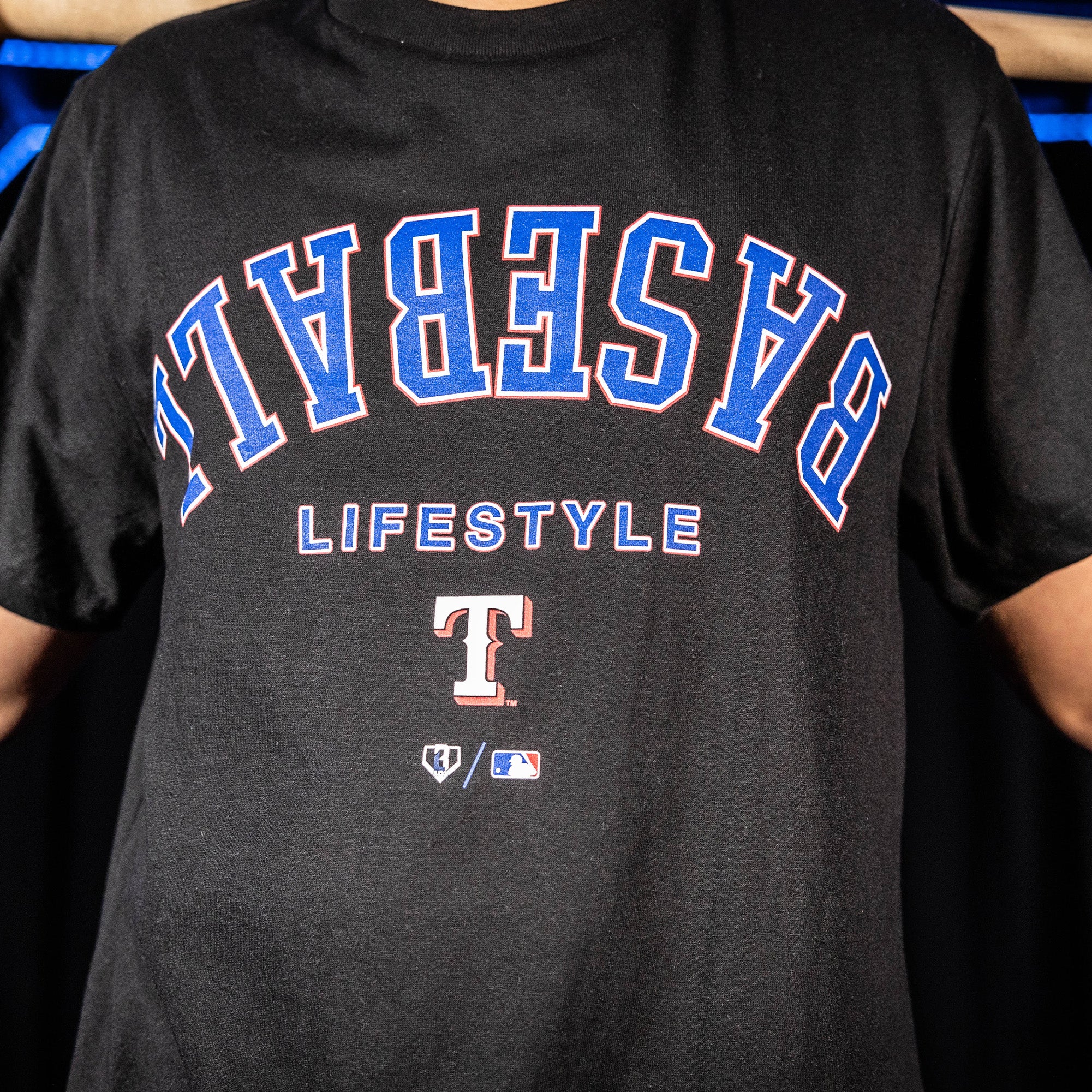 Texas Rangers Upside Down Tee