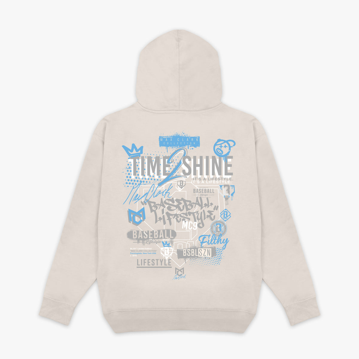 Time2ShineIconsHoodie-Bone- 