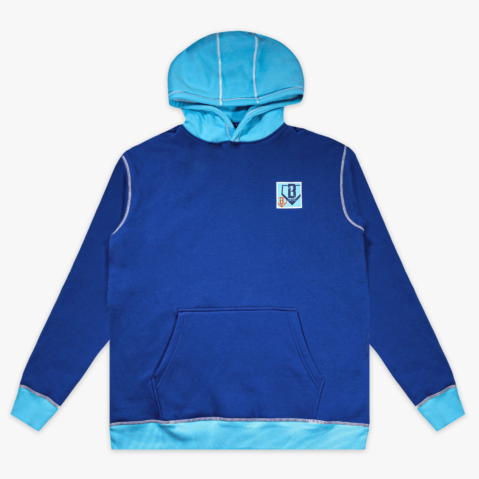 Navy Trash Talk Youth youth hoodie — front view