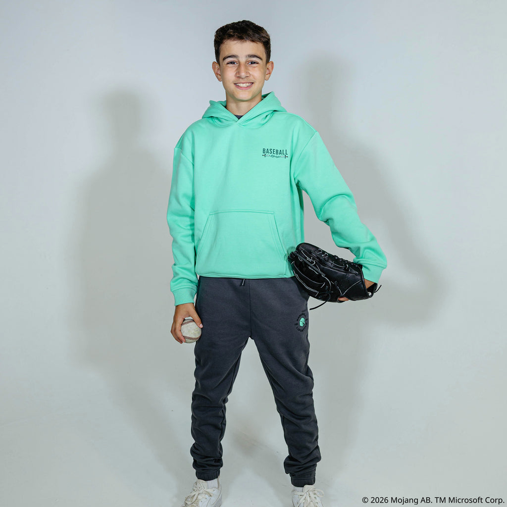 BL101 X Minecraft Diamond Sword Authentic Youth Hoodie