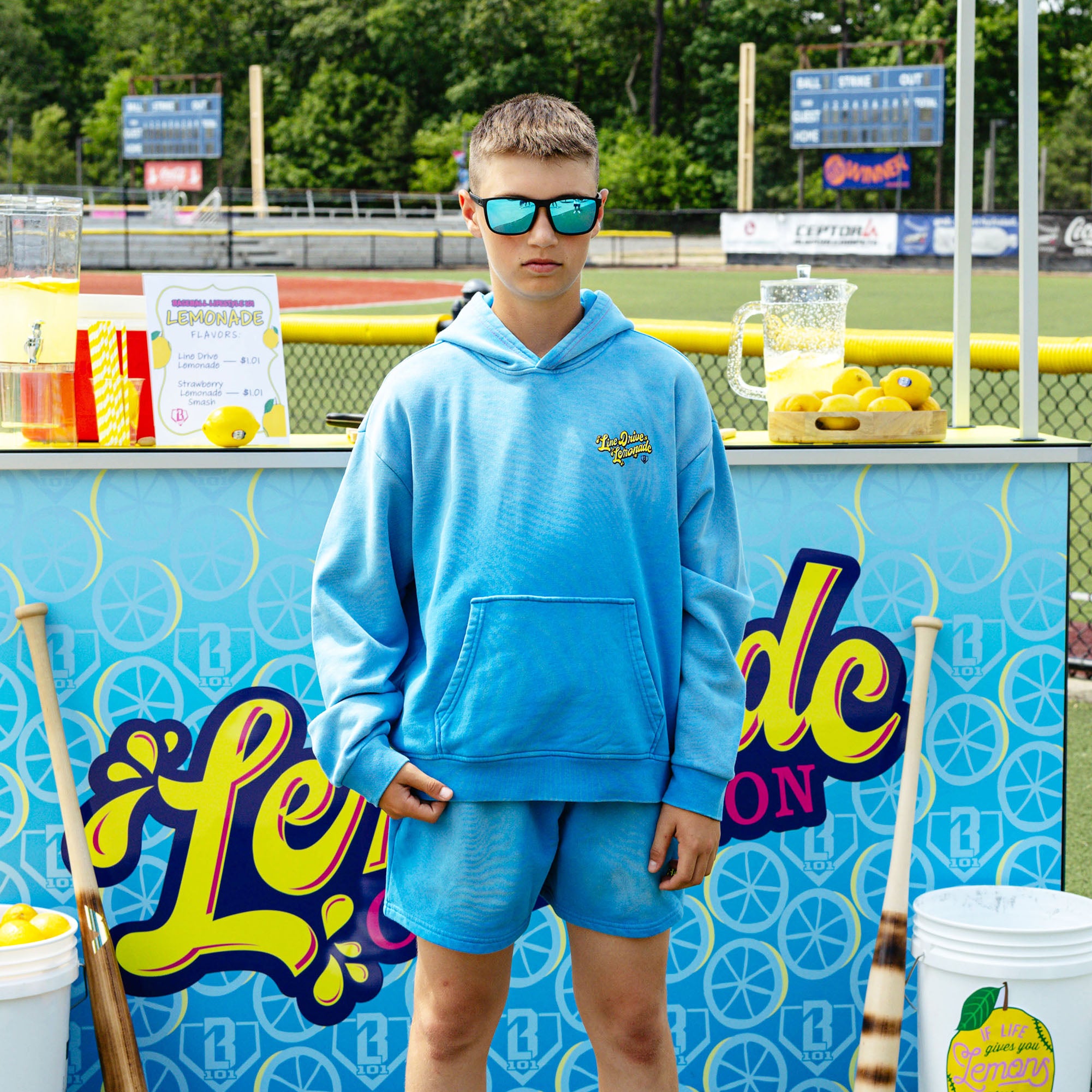 Lemonade Cup Youth Hoodie - Baseball Lifestyle 101