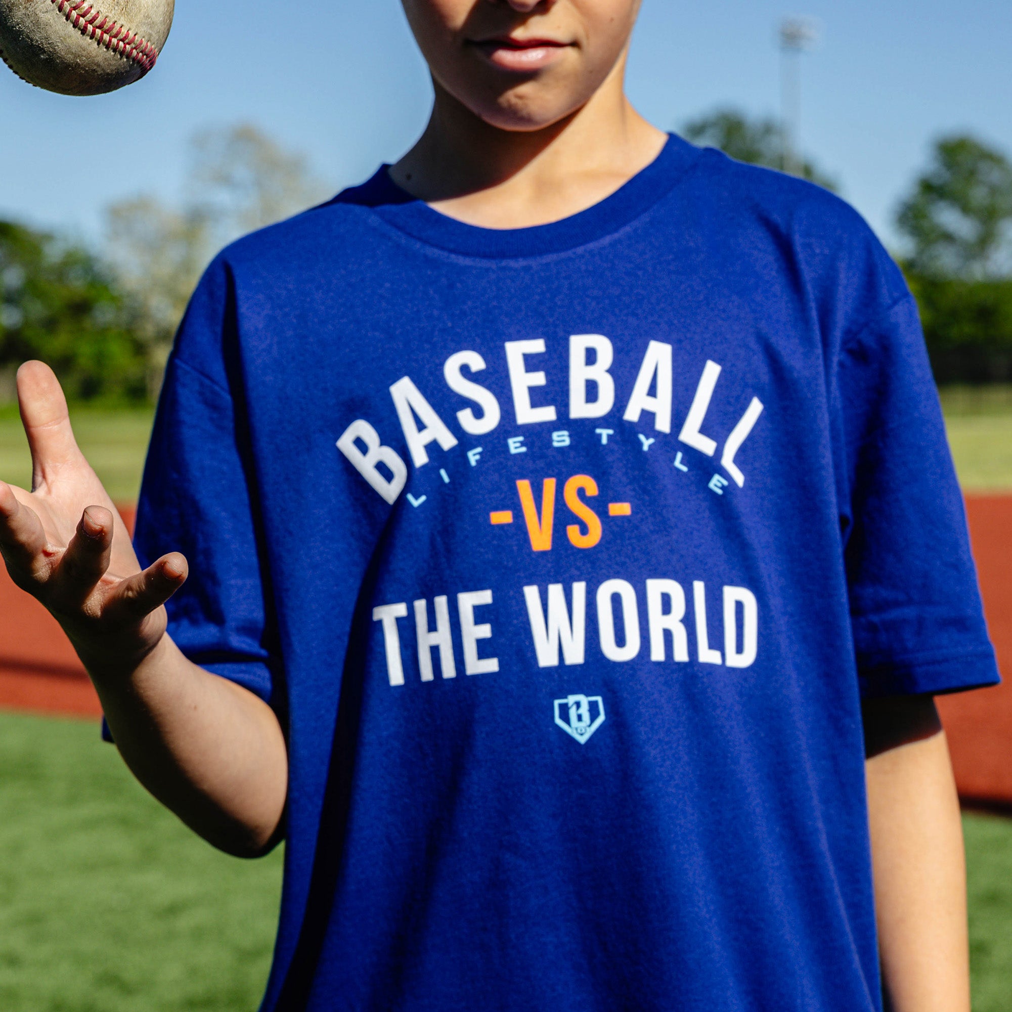 BL101 Vs The World Youth Tee - Baseball Lifestyle 101