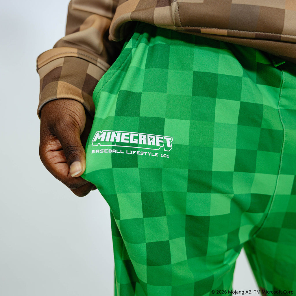 BL101 X Minecraft Grass Block Youth Pajama Pants