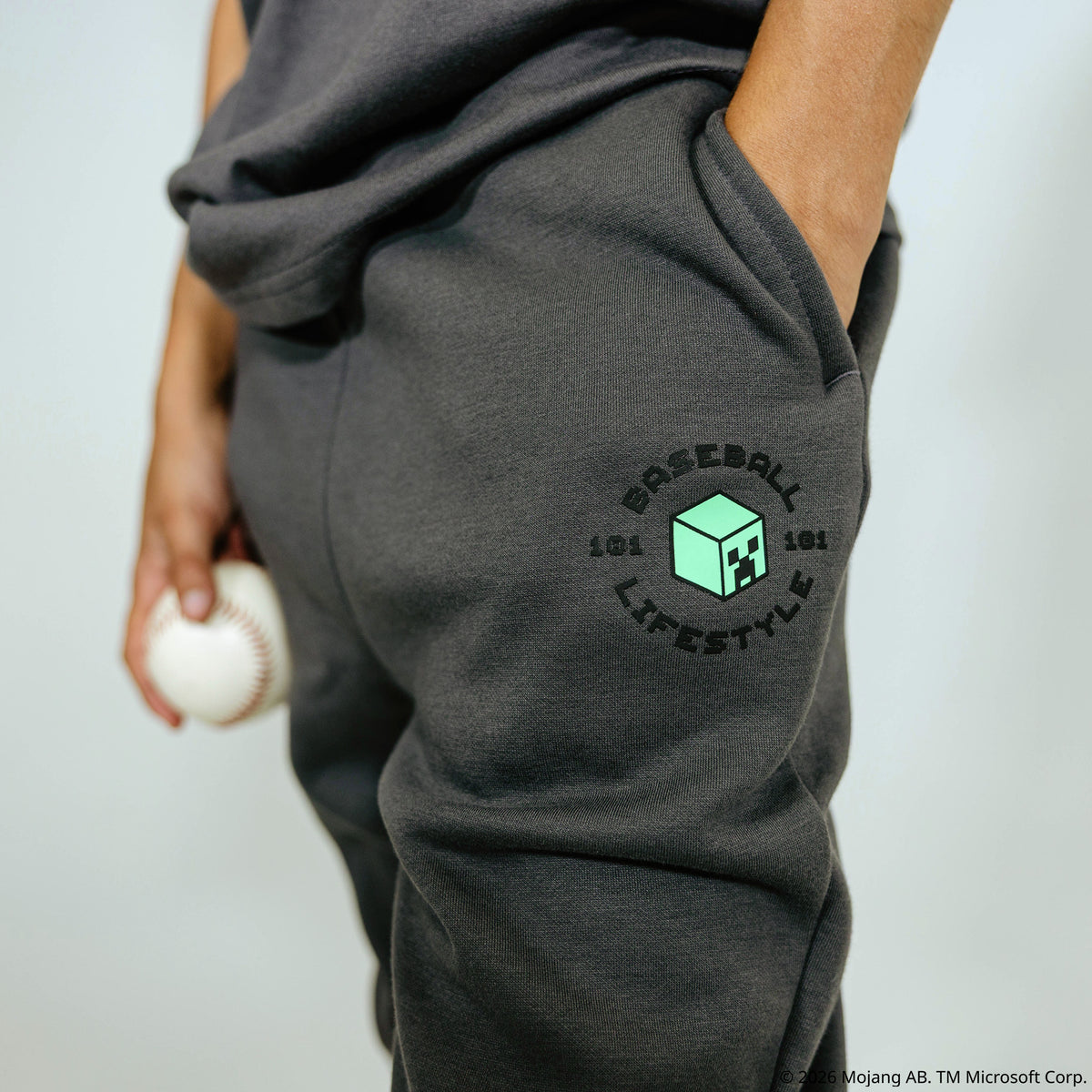 BL101 X Minecraft Athletics Youth Joggers