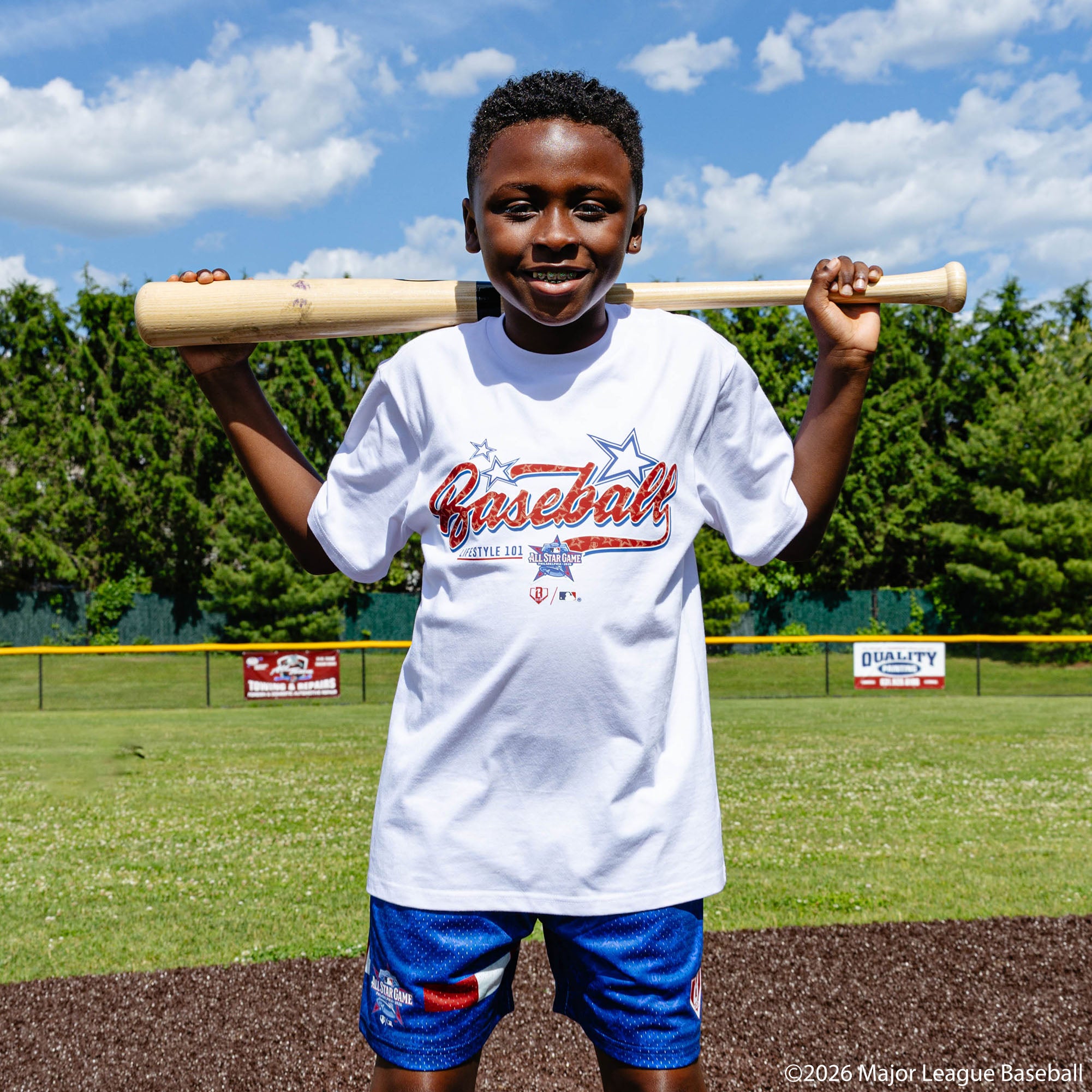 BL101 All-Star Game Youth Tee - Baseball Lifestyle 101
