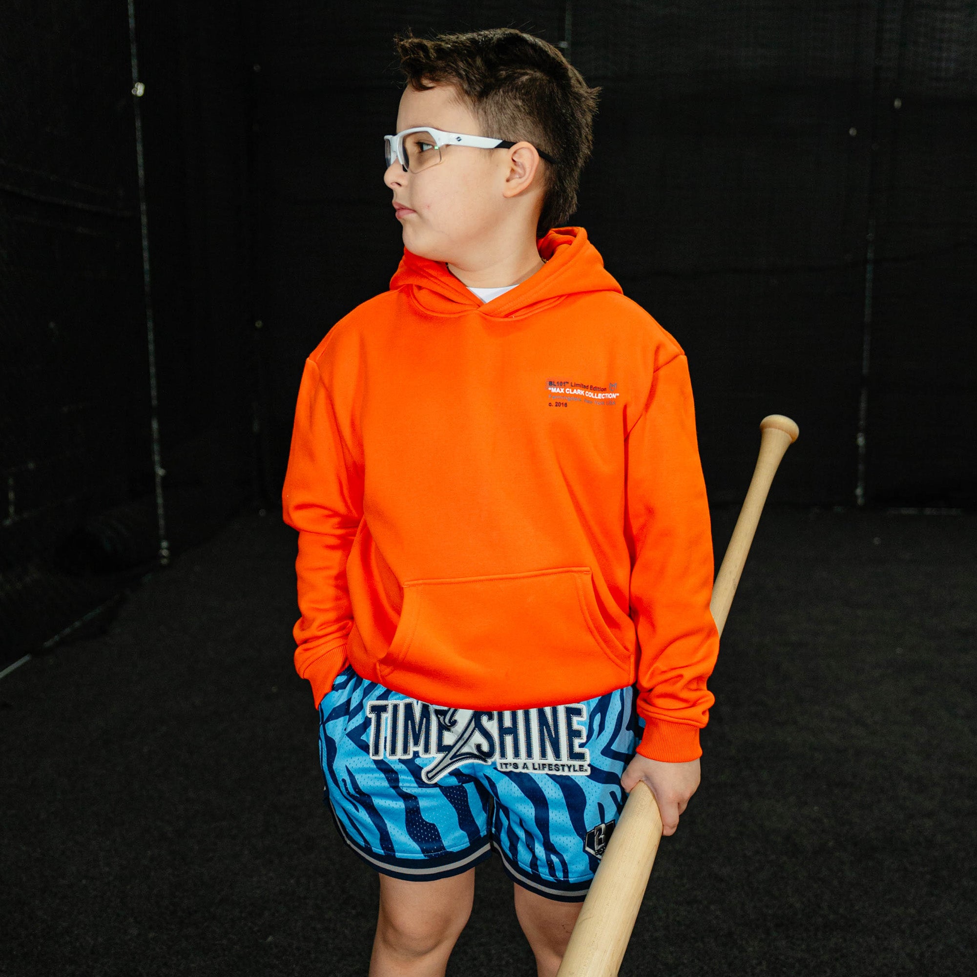 Max Clark Youth Hoodie - Orange