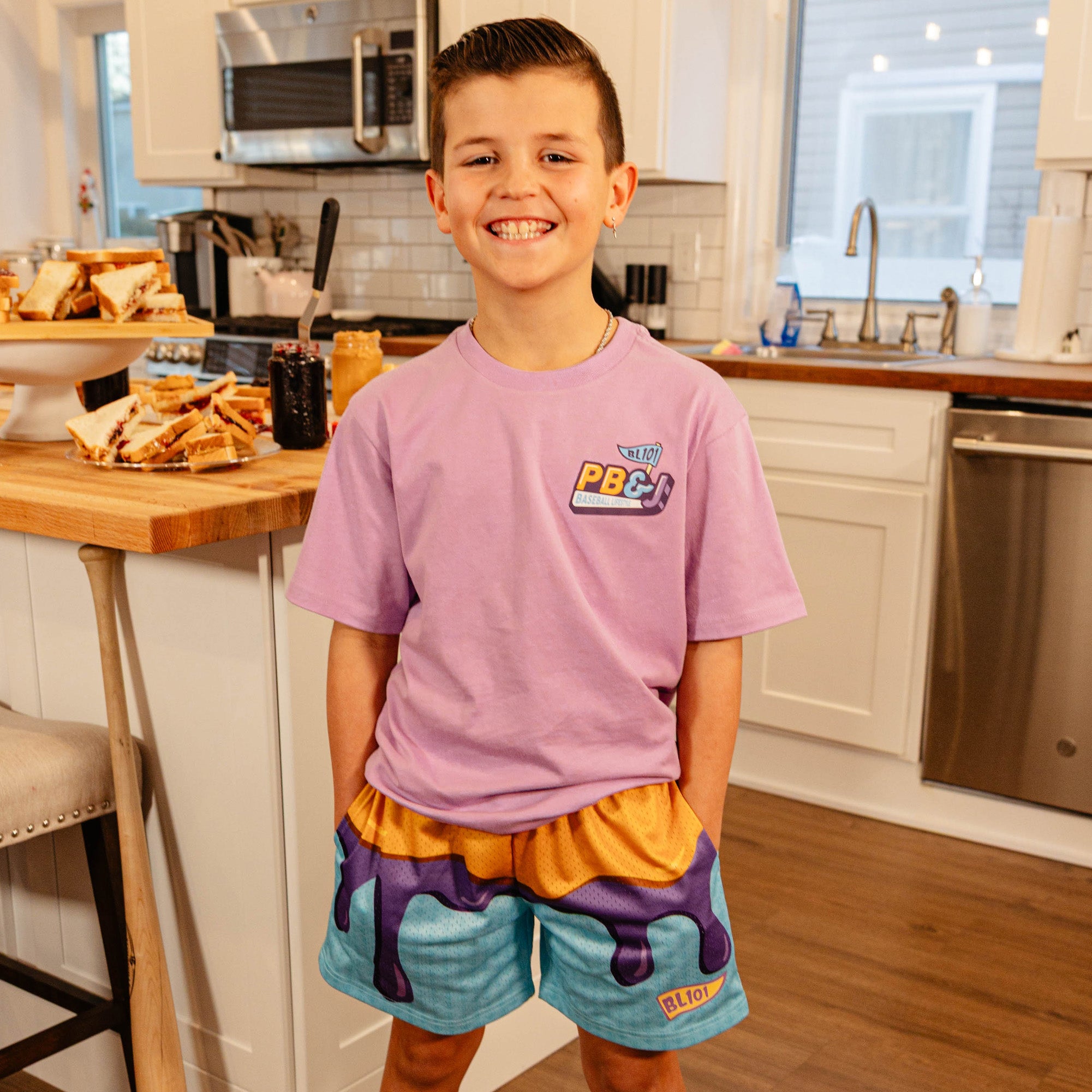 Perfect Pair Youth Shorts - Baseball Lifestyle 101