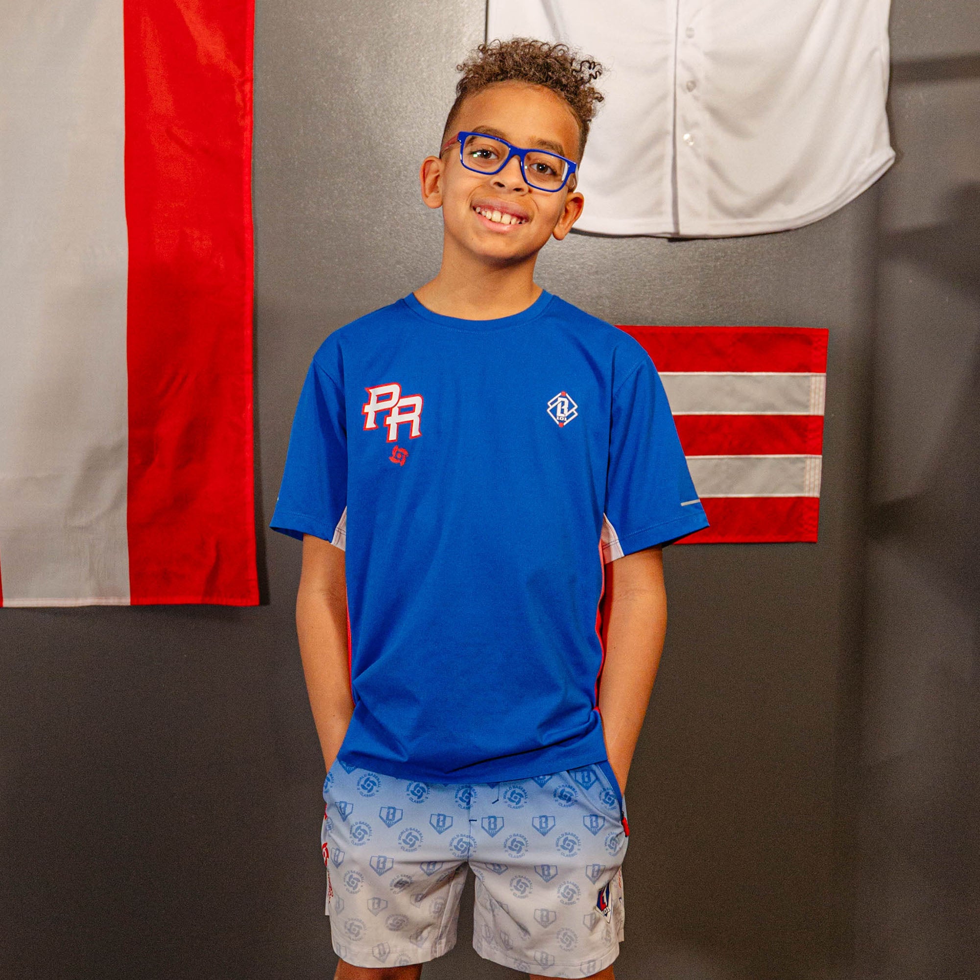 Pro Series Youth Shorts V2 with Liner - Puerto Rico