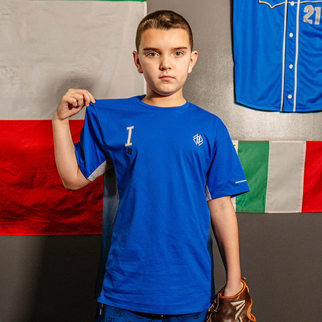 Diamond Tech Youth Vented Tee - Italy