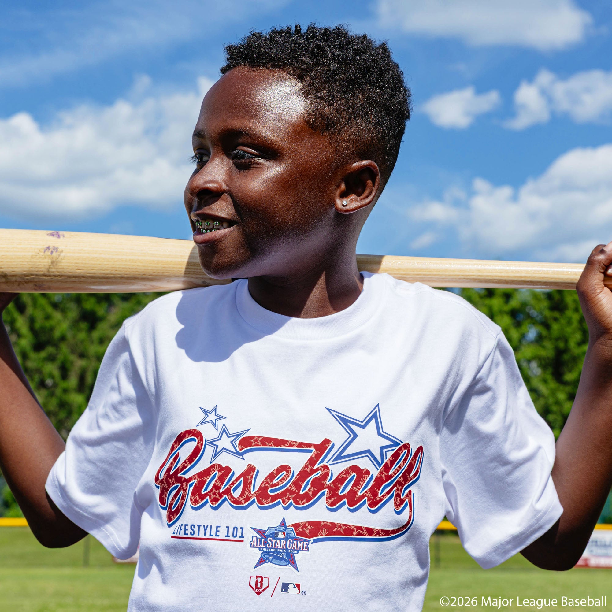 BL101 All-Star Game Youth Tee - Baseball Lifestyle 101