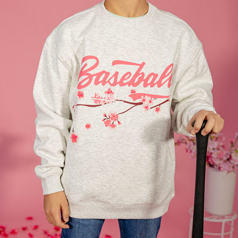 Cherry Blossoms Established Youth Crewneck