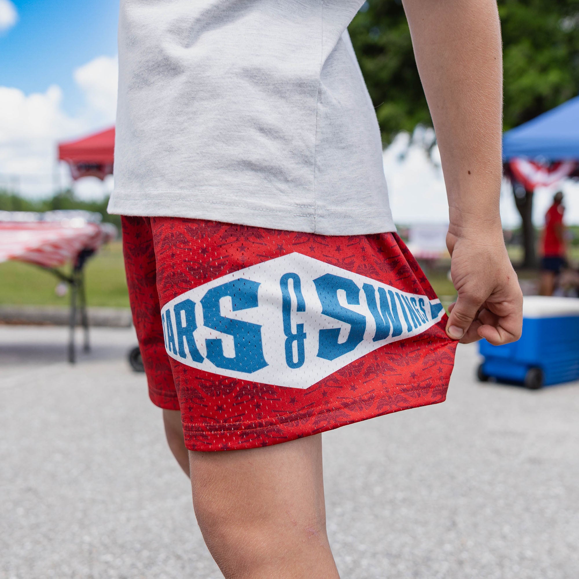 Freedom Swings Youth Shorts - Baseball Lifestyle 101