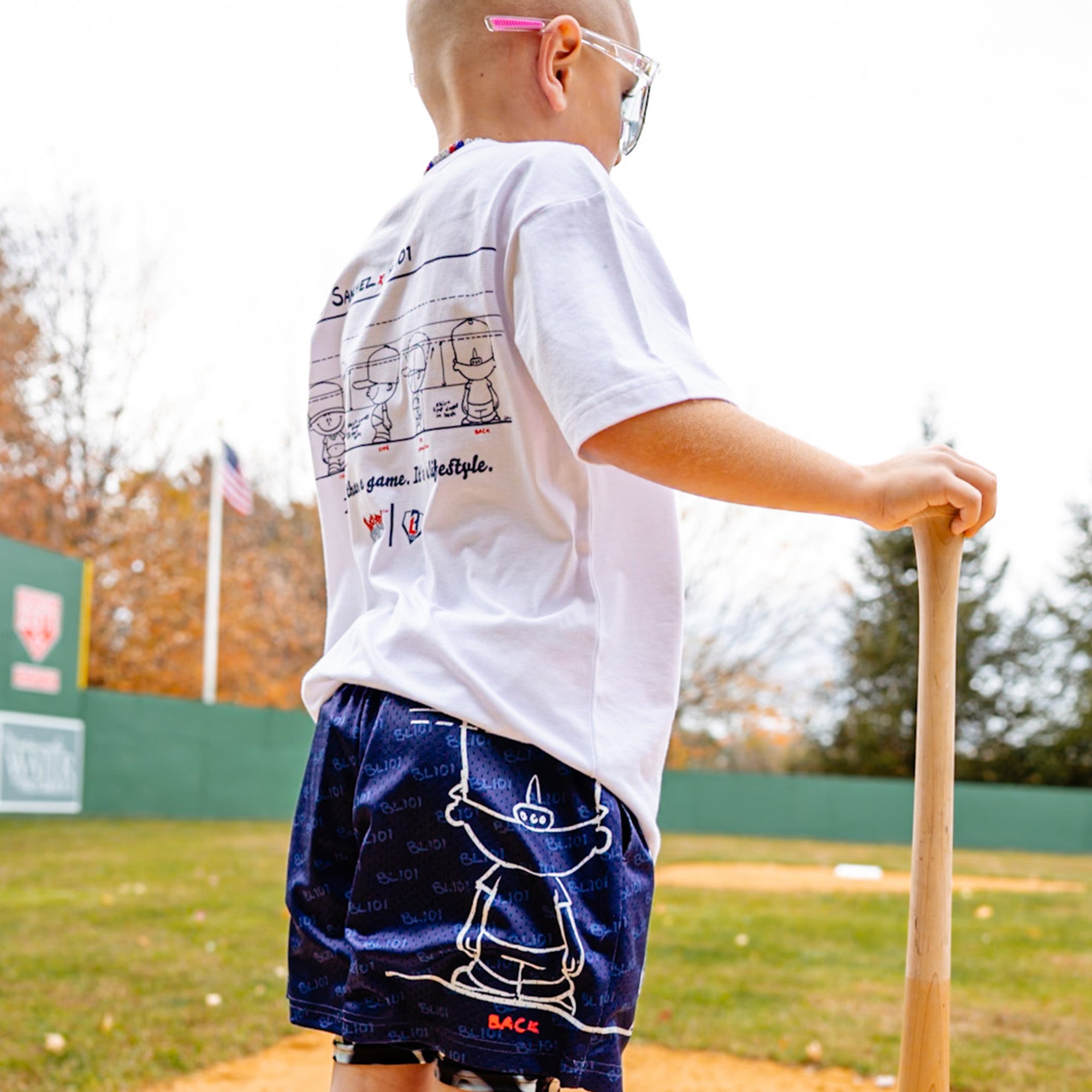 Backyard Legends Youth Shorts – Baseball Lifestyle 101