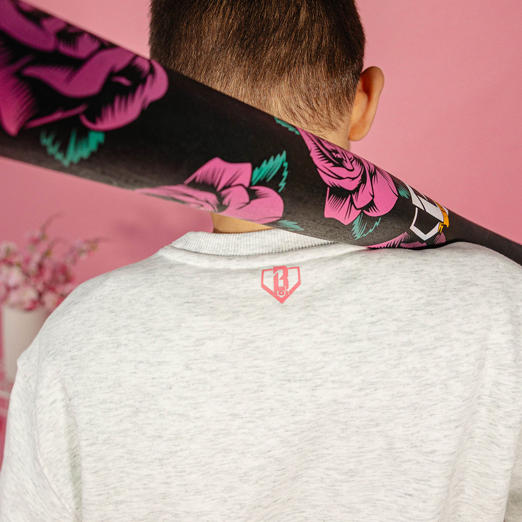 Cherry Blossoms Established Youth Crewneck