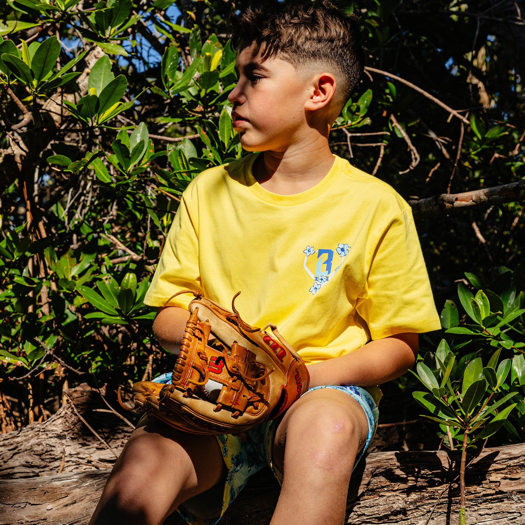 トップス house on the hill L/S Tee yellow flower Field Of Flowers Youth Tee - Baseball Lifestyle 101
