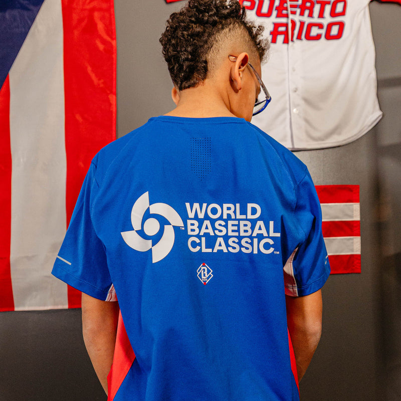 Diamond Tech Youth Vented Tee - Puerto Rico