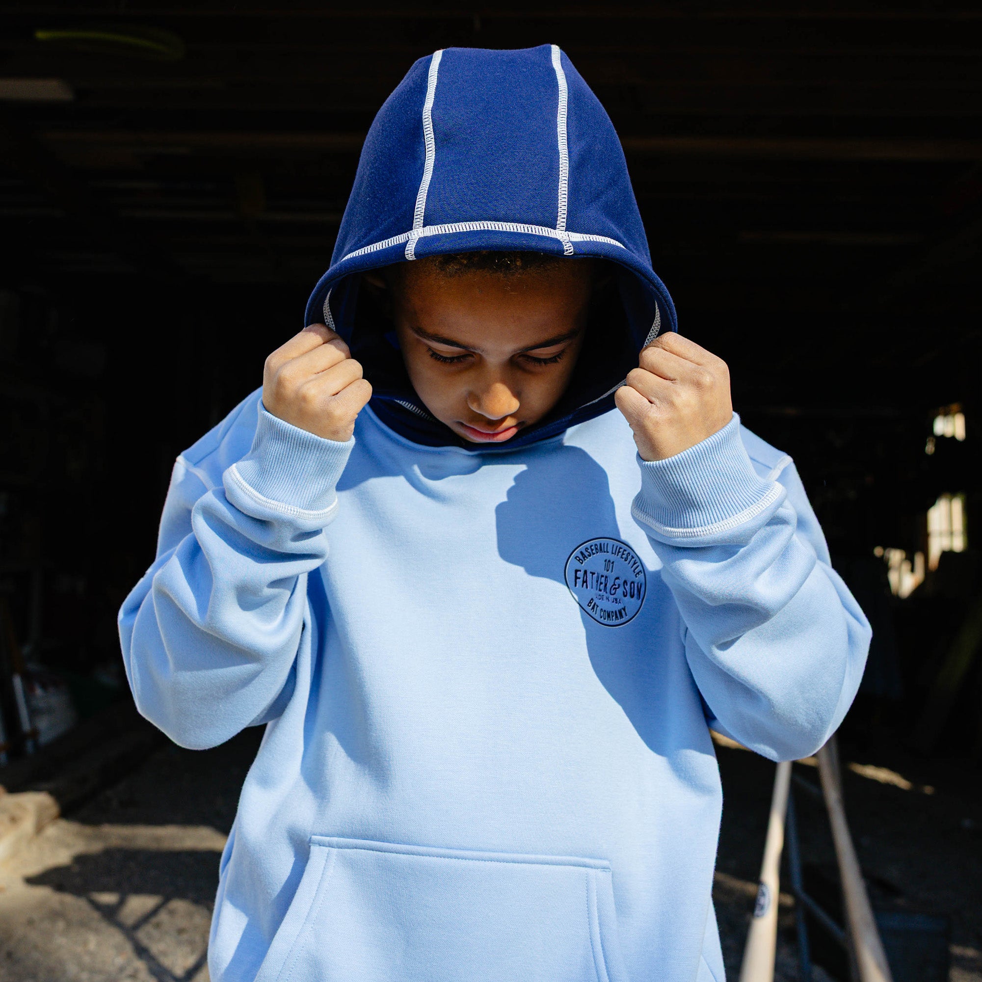 BL101 Bat Co. Youth Hoodie - Baseball Lifestyle 101