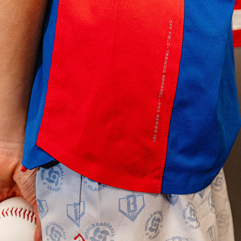 Diamond Tech Youth Vented Tee - Puerto Rico
