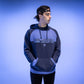 Double Play Hoodie - Navy/Light Blue
