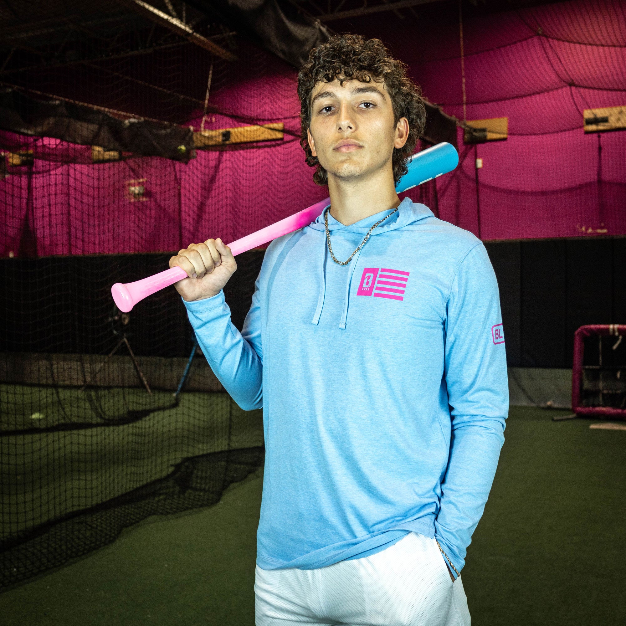 OffField Hoodie Cotton Candy Baseball Lifestyle 101