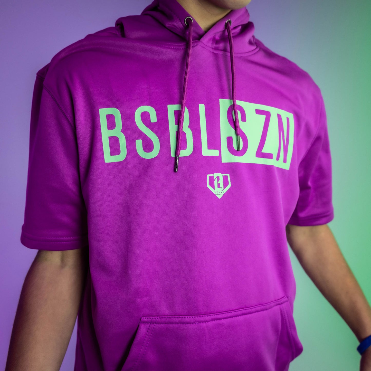 BSBL-SZN Youth Short Sleeve Hoodie V2 Infinity