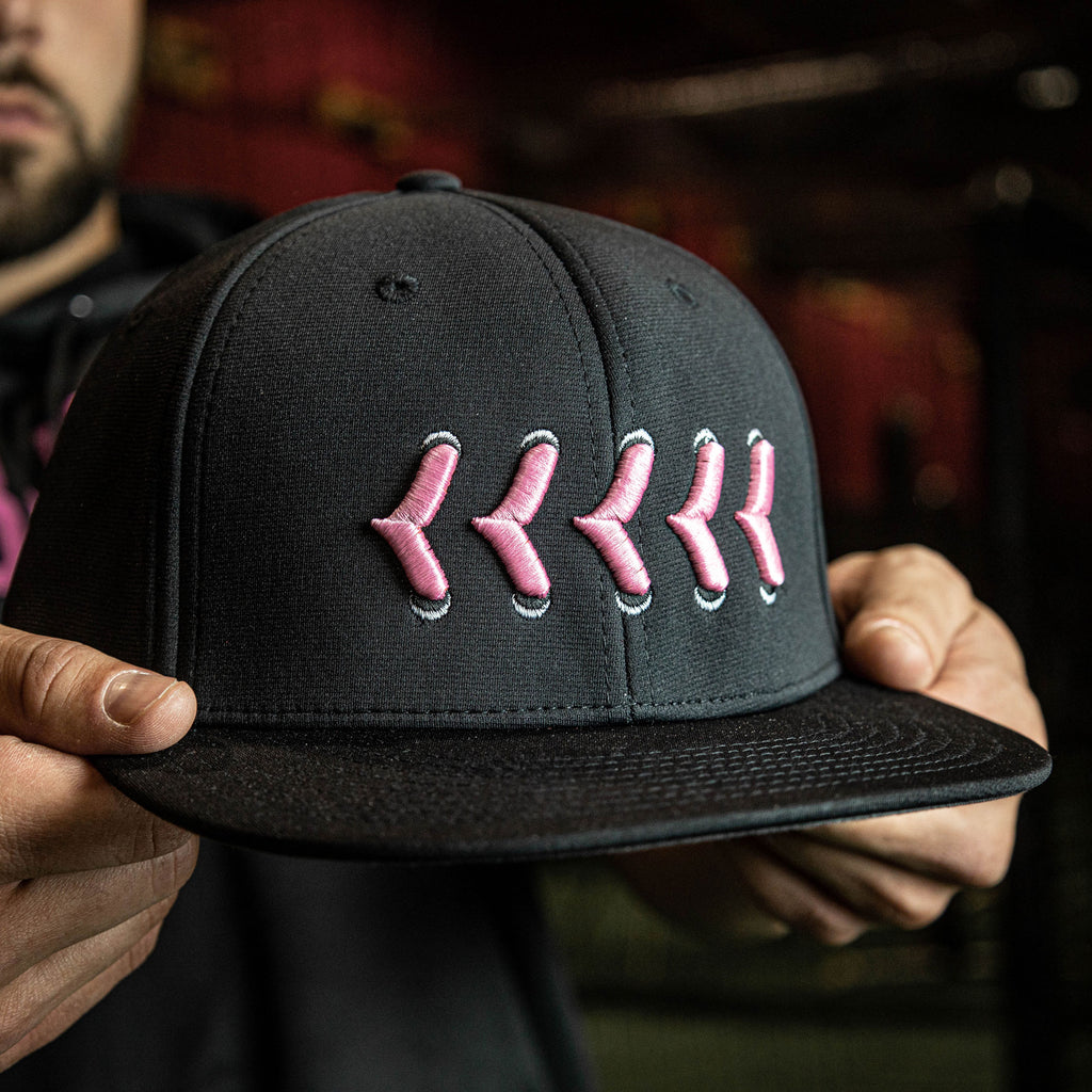 Buzz the Tower Hat - Black/Pink