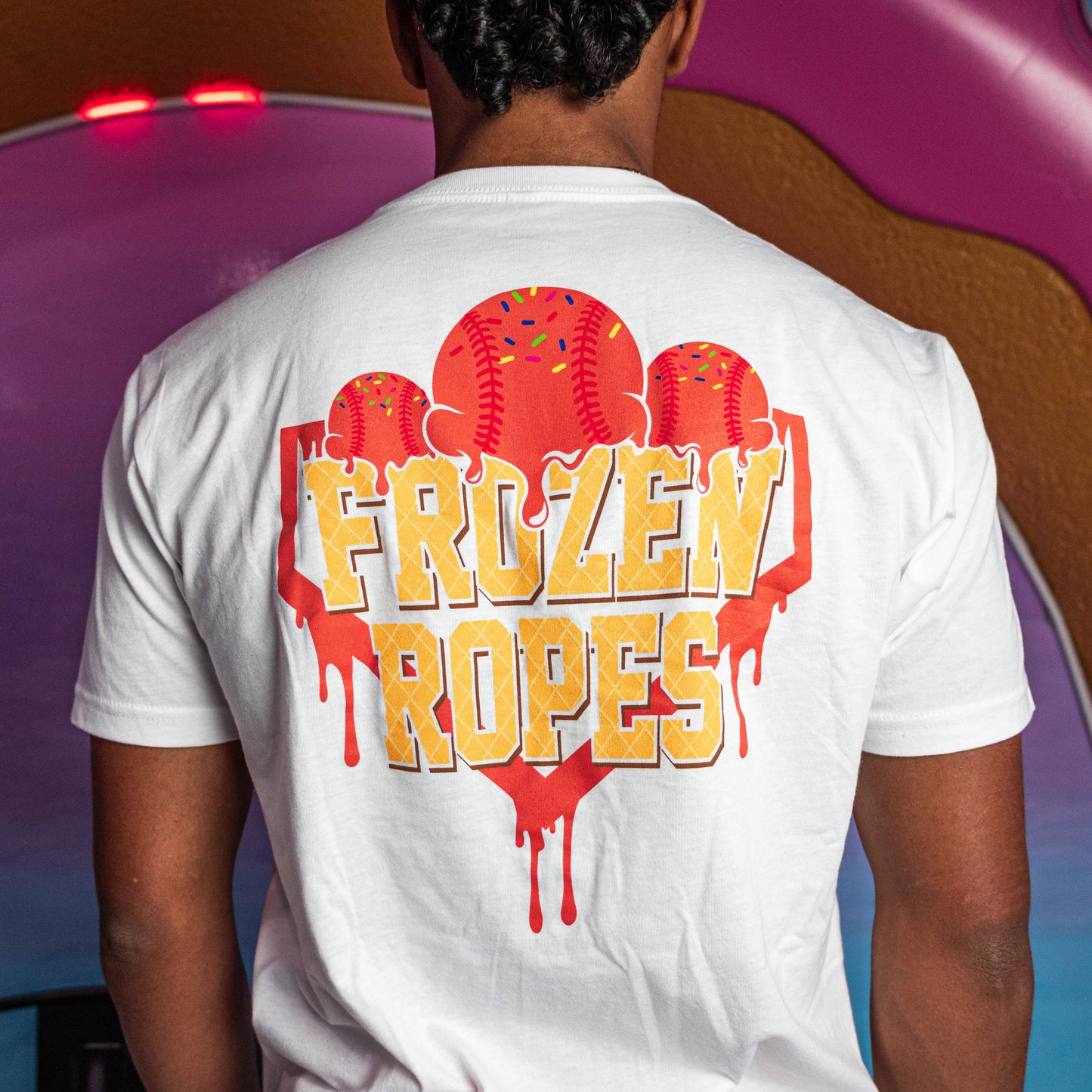 Frozen Ropes Youth Tee - Cherry