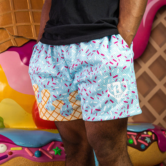 cotton candy shorts, cotton candy frozen ropes