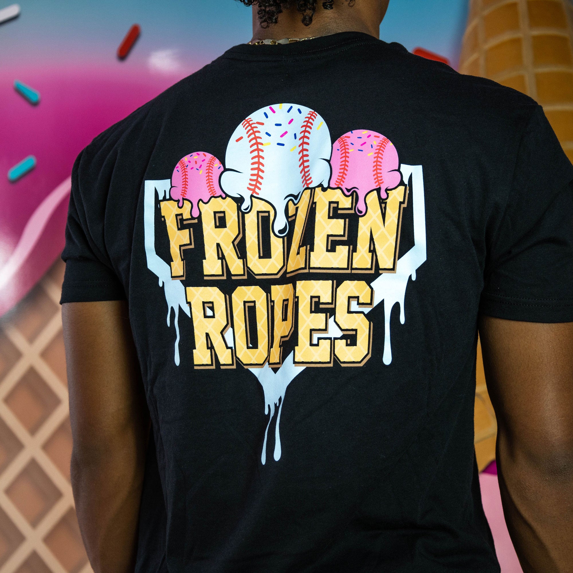 Ice Cream Tee Cotton Candy Baseball Lifestyle 101