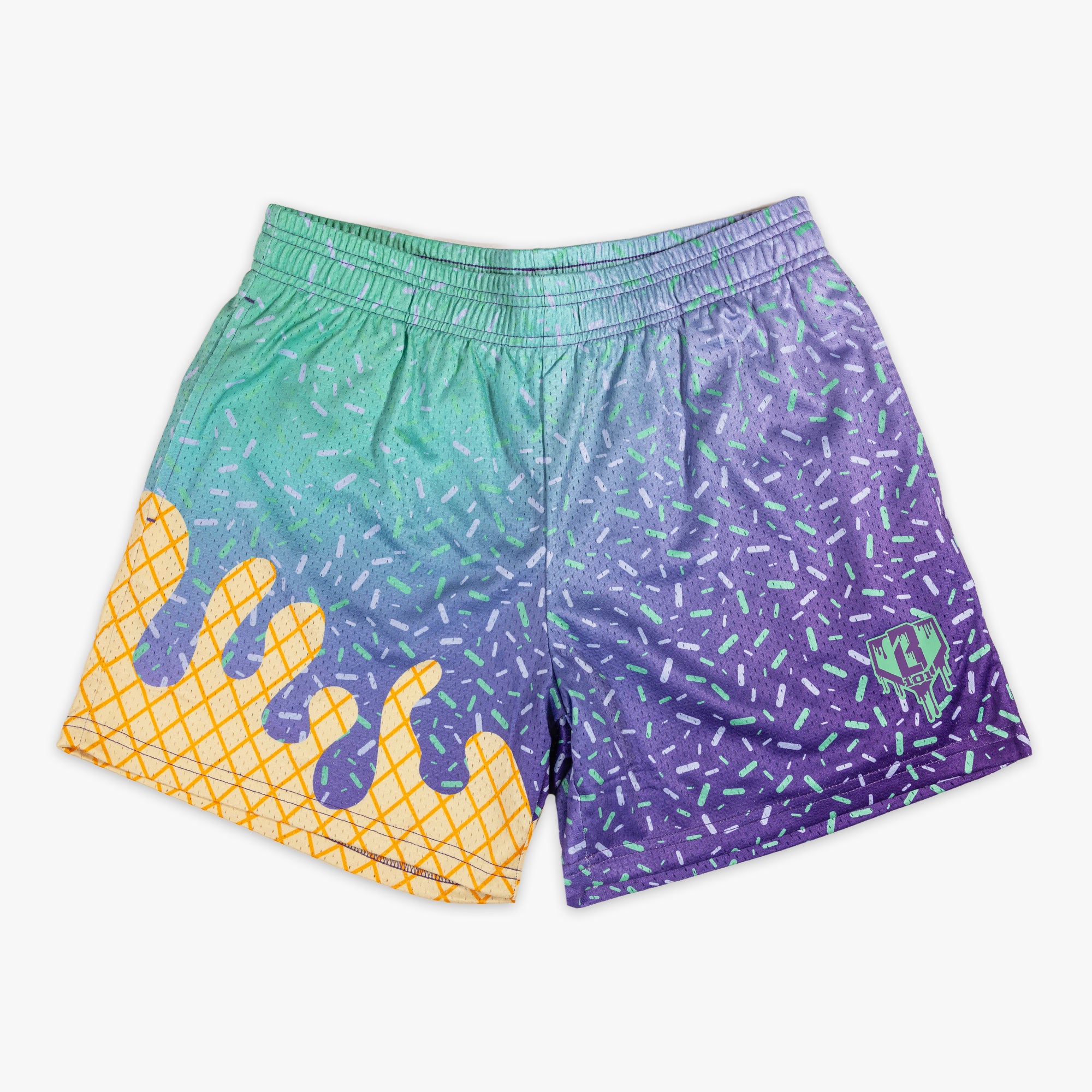 Ice Cream Youth Shorts - Galaxy Grape