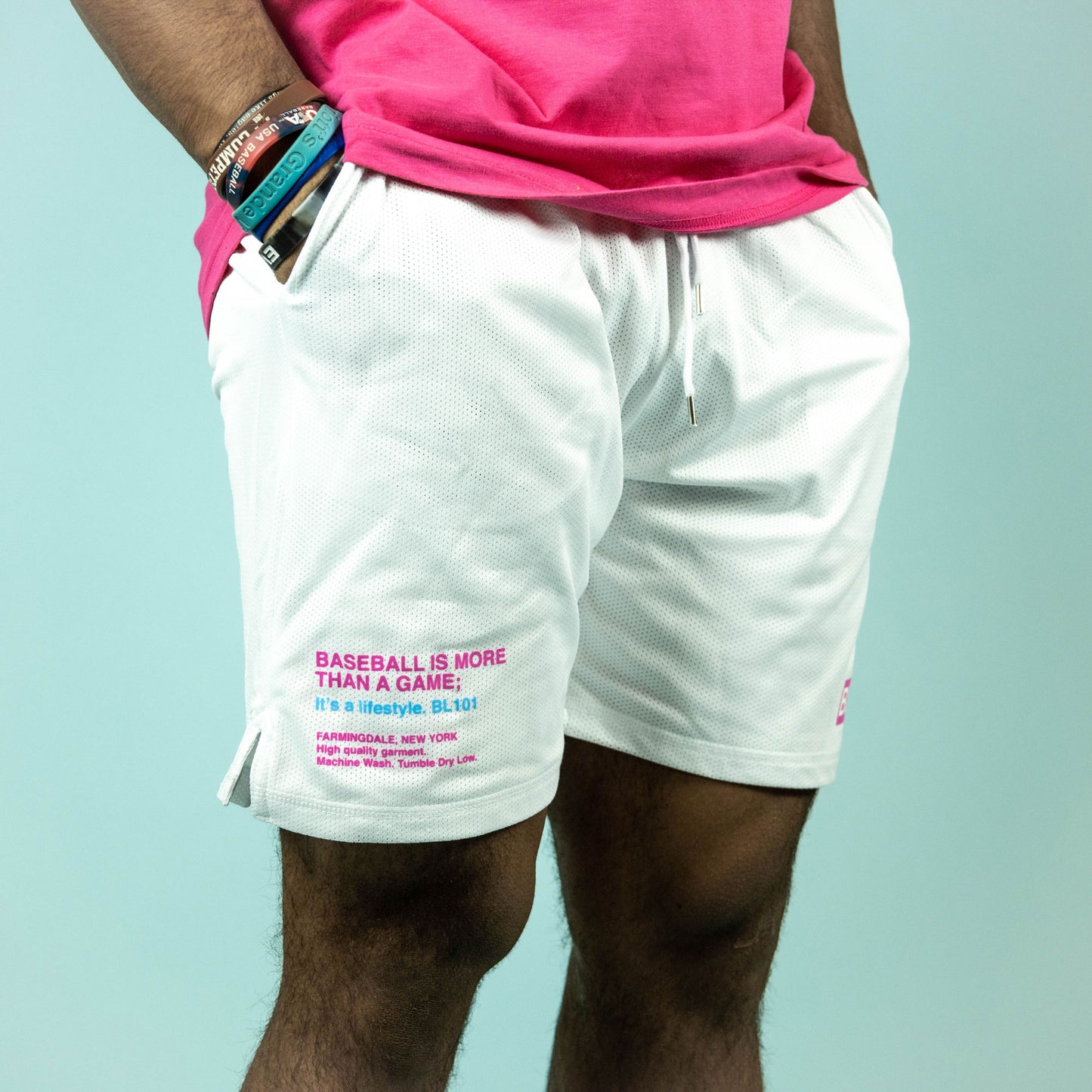 Cotton Candy Youth Shorts