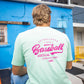 Established Youth Tee - Mint/Pink