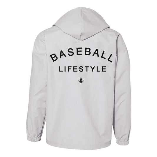 baseball jacket, baseball windbreaker, ghost windbreaker