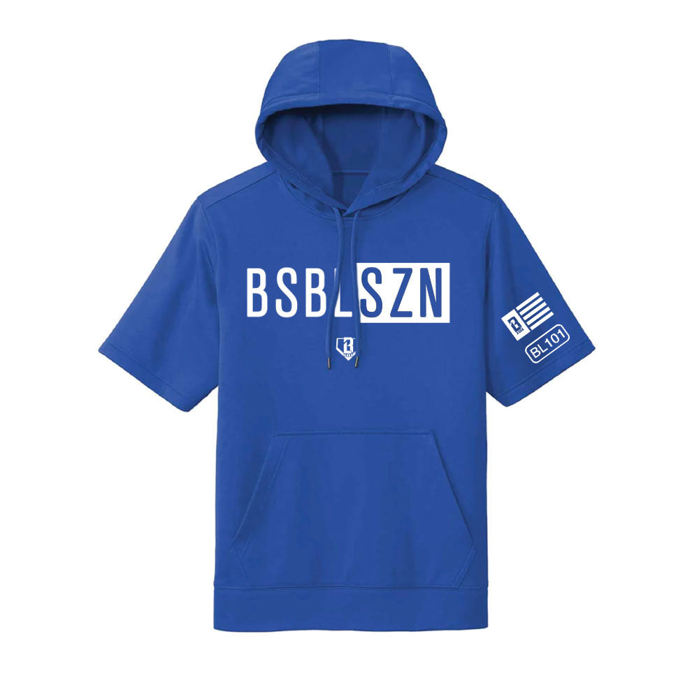 BSBL-SZN Short Sleeve Hoodie V2 Royal