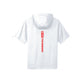 BSBL-SZN Youth Short Sleeve Hoodie V2 White/Red