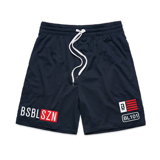 BSBL-SZN Shorts Navy