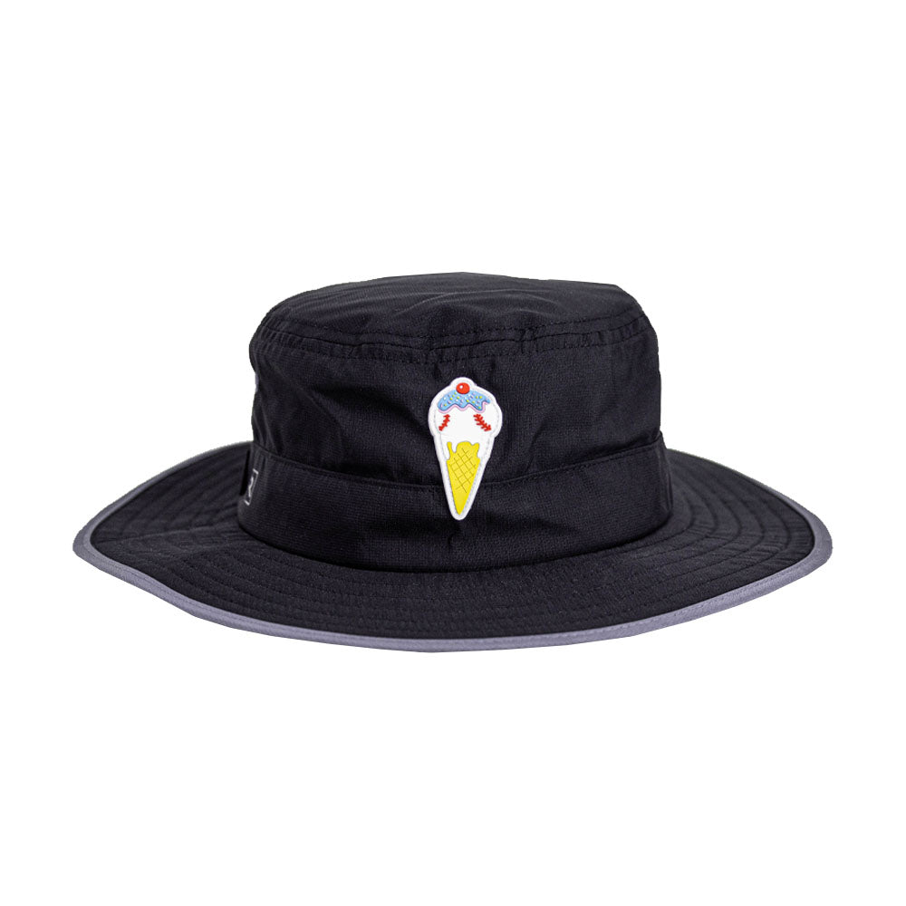 Baseball bucket hat, ice cream hat